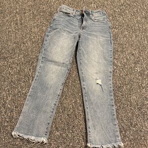 Classic Light Blue Straight Leg Women's Jeans